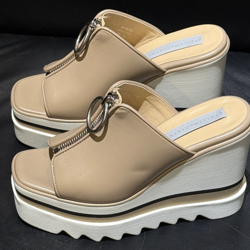 Stella McCartney High Wedge Sandal